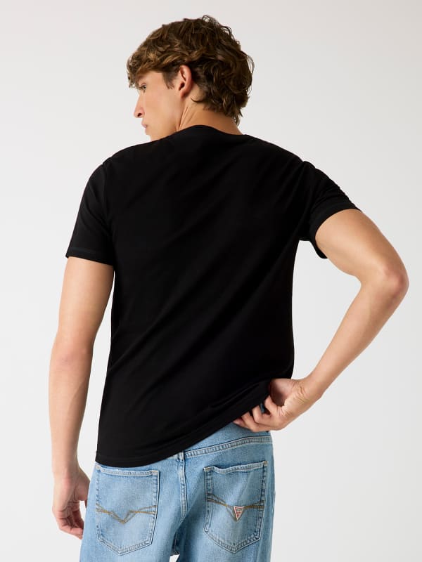  Guess T-shirt Kleines Logo 
