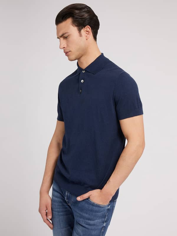 Image of Strick-Poloshirt