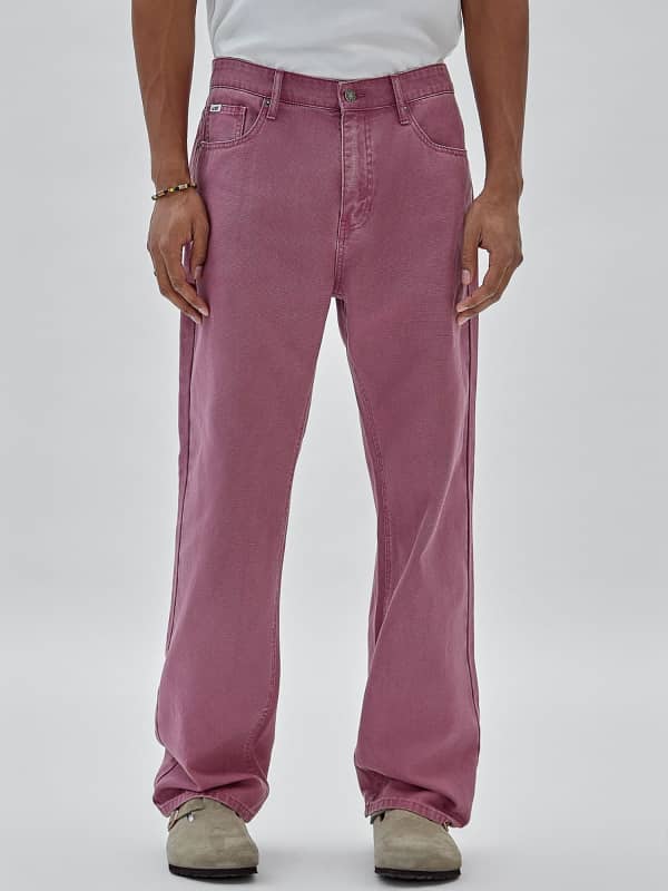 Relaxed Hose Mit Mittelhohem Bund