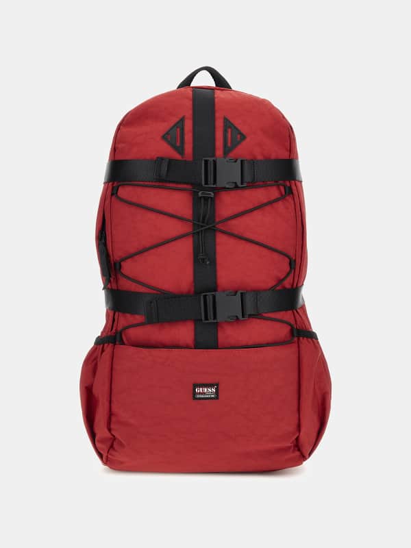 Rucksack Aus Nylon Mit Logo