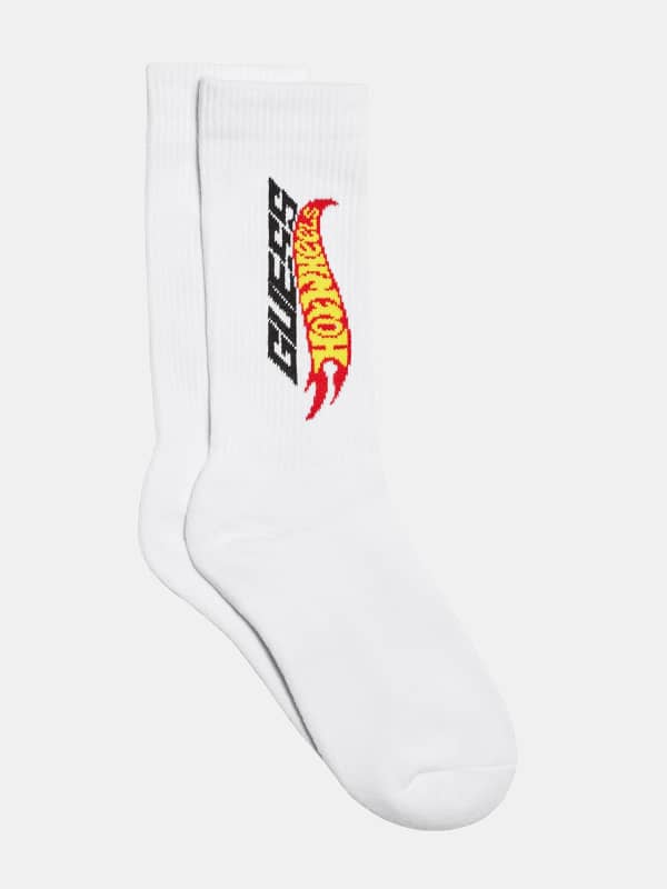 chaussettes avec logo sur le côté