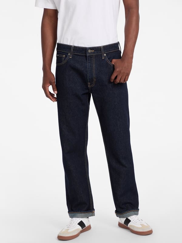 G16 Selvedge-Denim Straight Jeans
