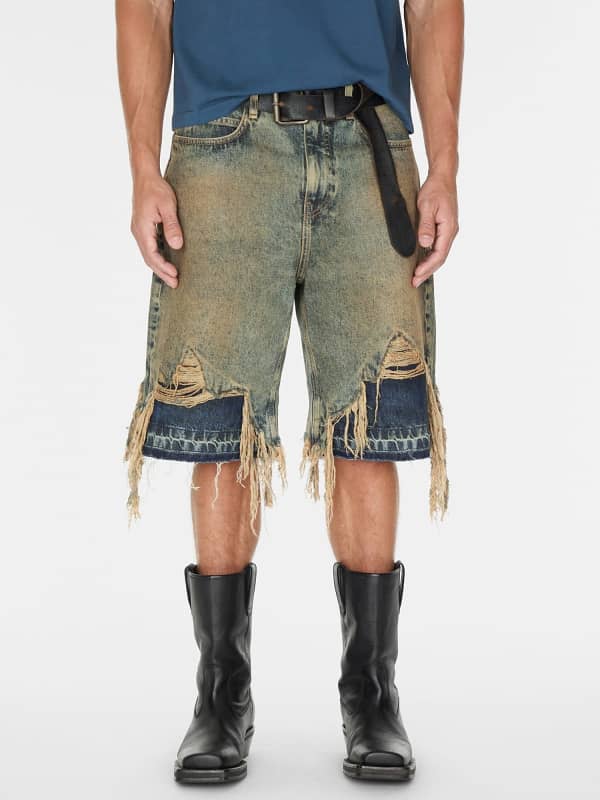  Guess Mid Waist Jeans-bermudashorts 