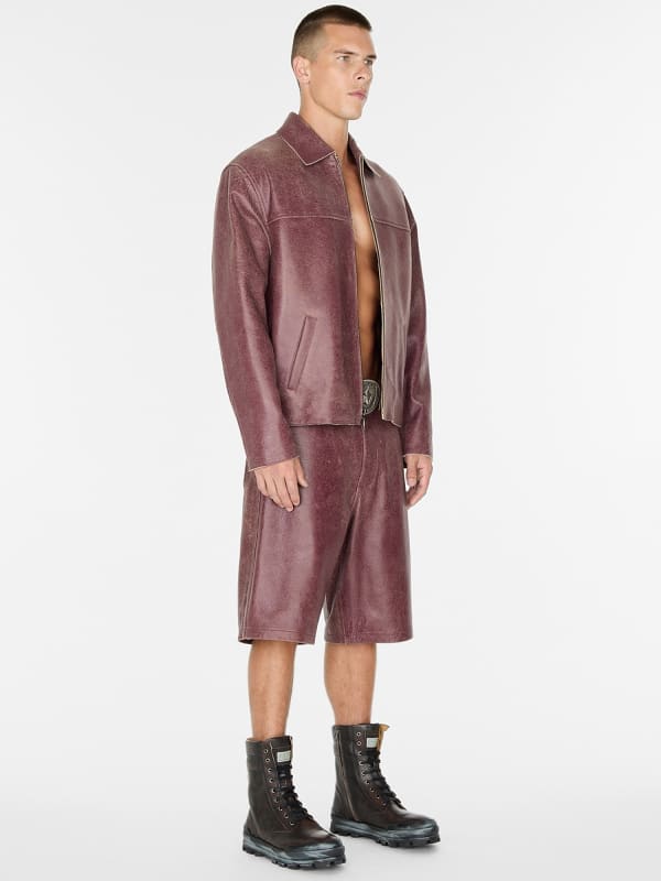  Guess Echtlederjacke 