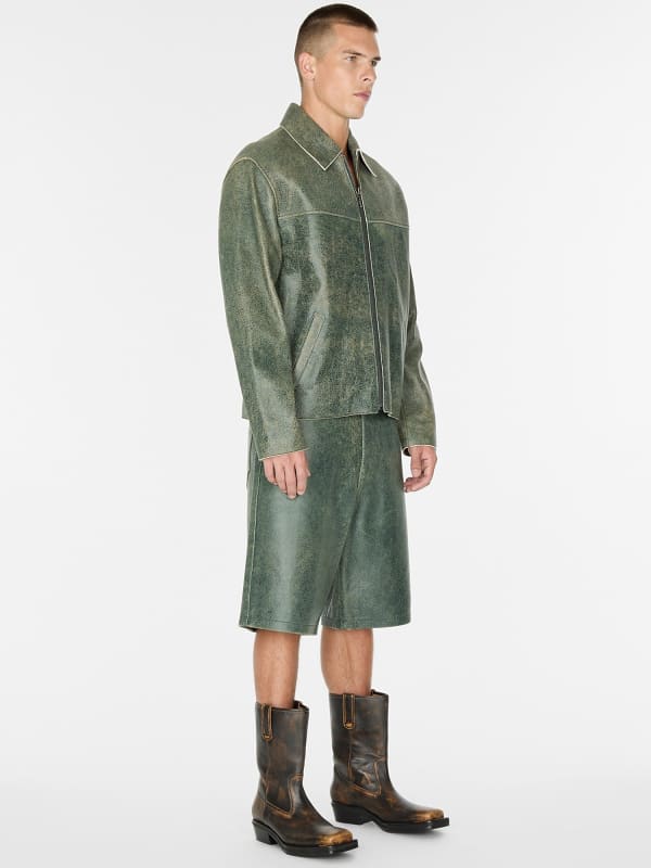  Guess Echtlederjacke 
