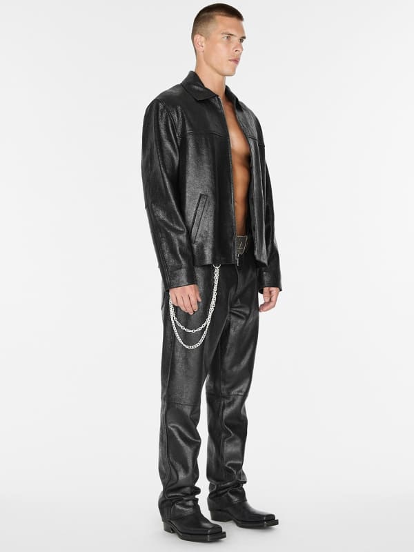  Guess Echtlederjacke 
