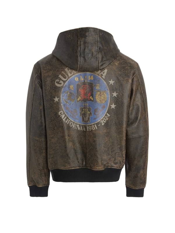  Guess Sweatjacke Mit Kapuze Und Reißverschluss 