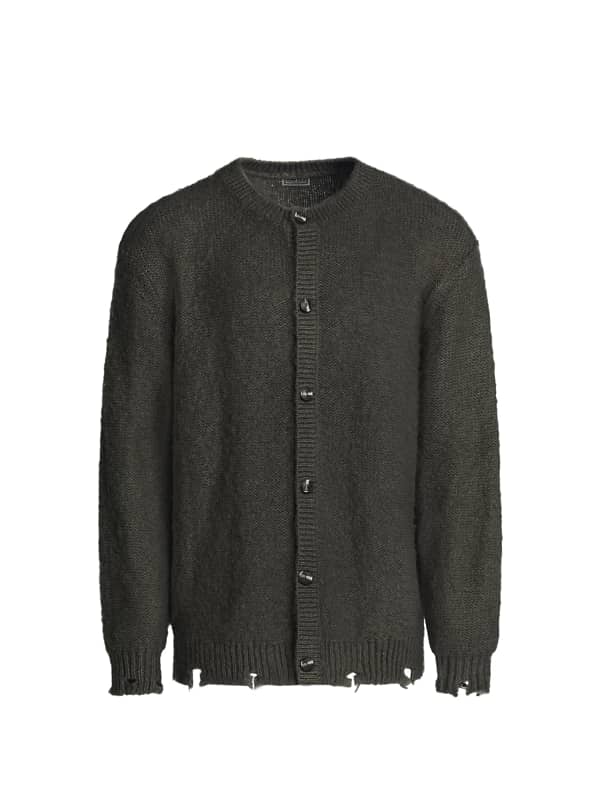 Cardigan Rundhalsausschnitt