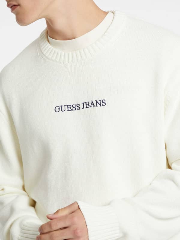 Pullover Logostickerei