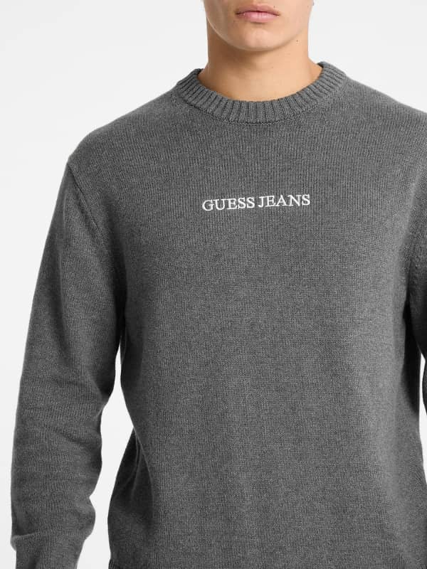  Guess Pullover Logostickerei 