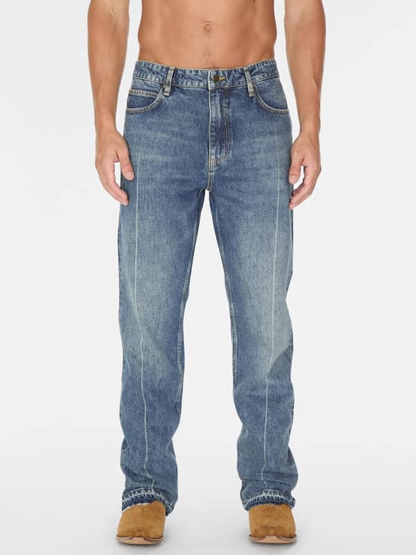  Guess Mid Waist Flared Jeans 