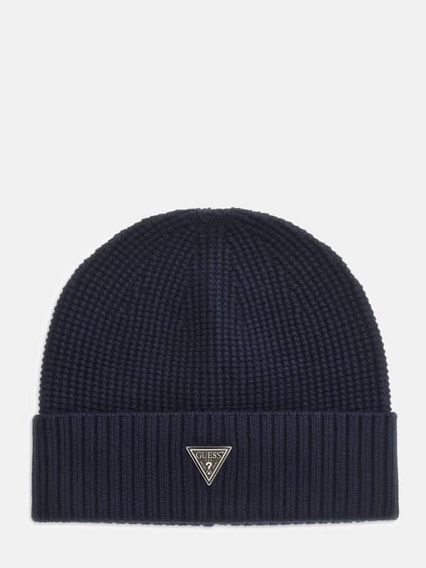 Rippstrick-Beanie