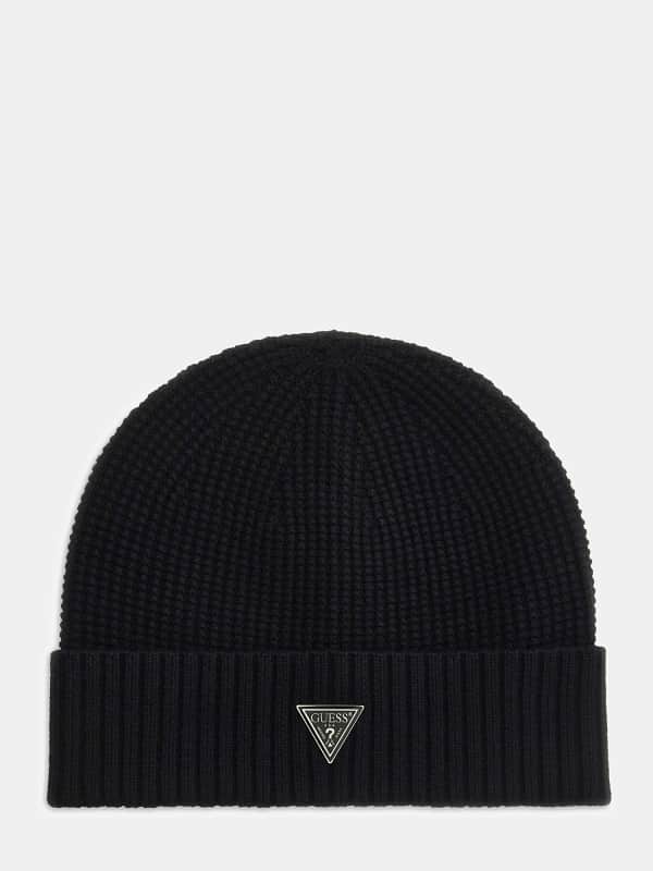 Rippstrick-Beanie