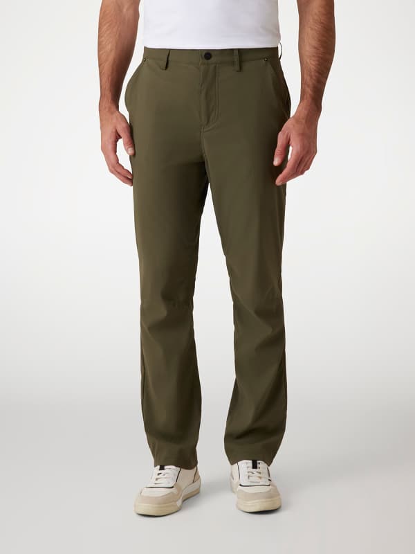 Mid Waist Chinohose