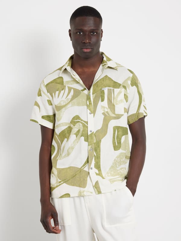 Chemise En Lin Mélangé