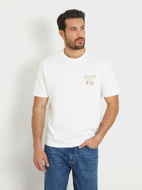 T-Shirt Petit Logo Floral