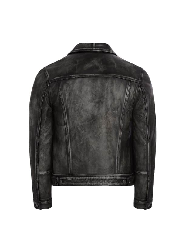  Guess Lederjacke Distressed-optik 