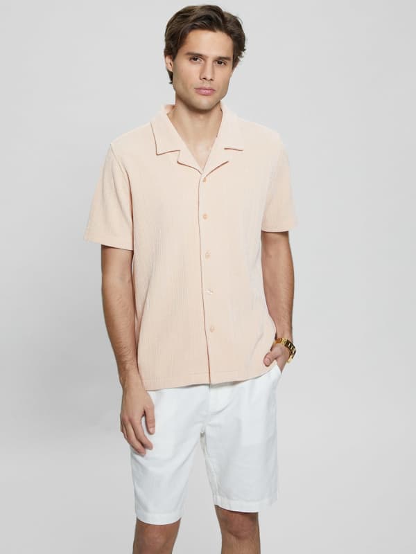 Chemise En Maille Texturée