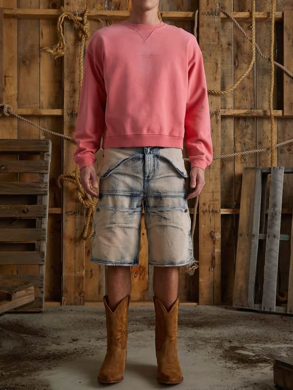  Guess Sweatshirt Distressed-optik 