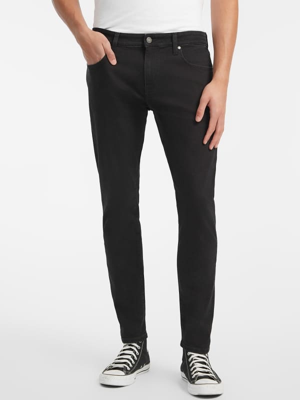 Denimowe Spodnie Ze Średnim Stanem Fason Skinny Model G12