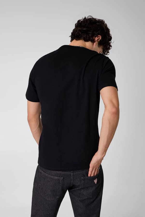  Guess Slim T-shirt Logostickerei 