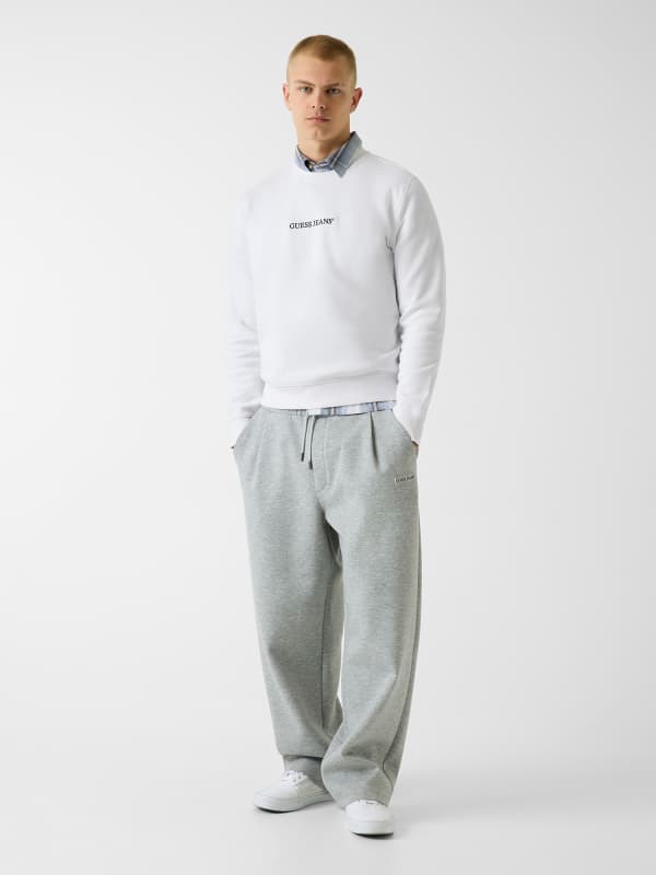  Guess Slim Sweatshirt Stickerei 