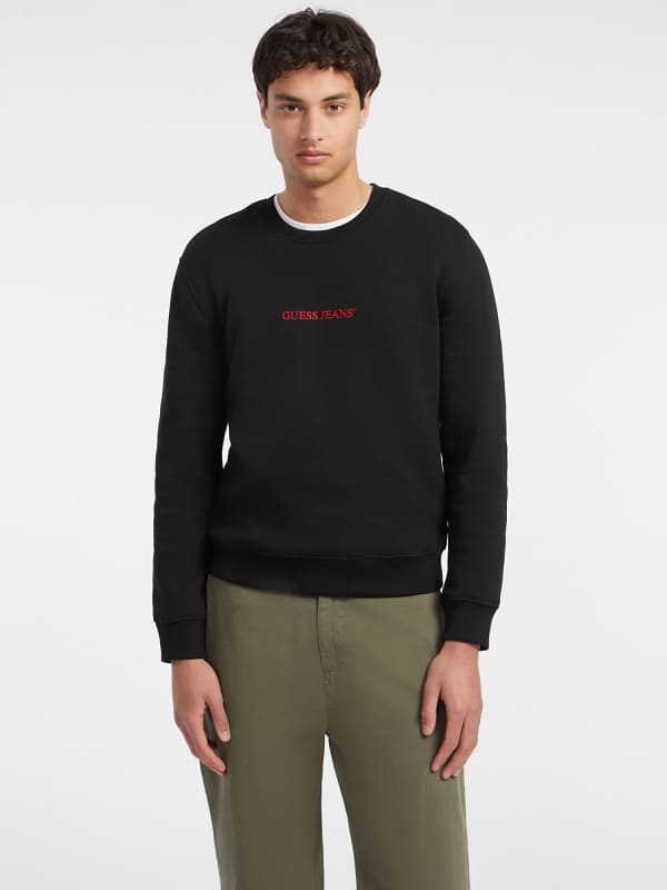 Slim Sweatshirt Stickerei