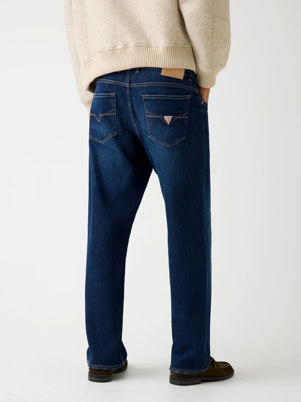  Guess Relaxed Straight Leg Jeans 