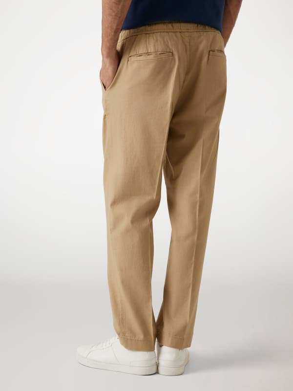 Guess Chinohose Leinenmix Stretchanteil 