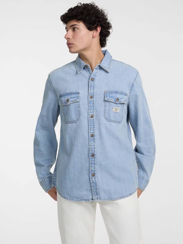 Regular Jeanshemd