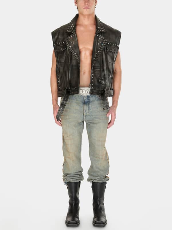  Guess Mid Waist Flared Jeans 