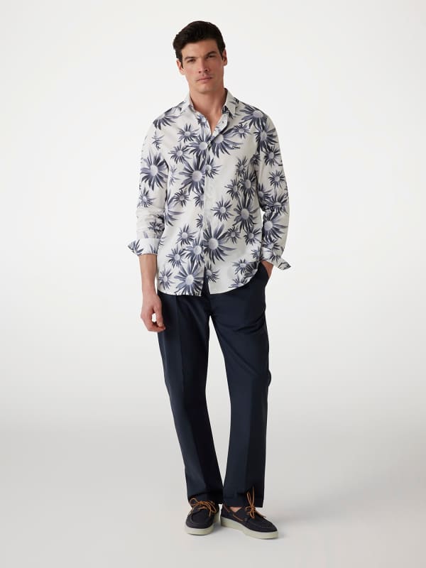  Guess Popelinehemd Print 