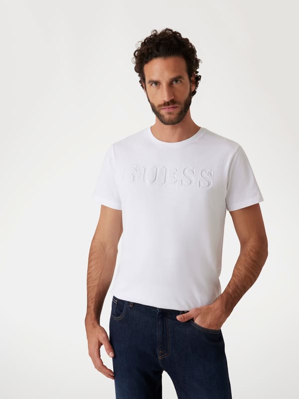 T-Shirt Präge-Logo