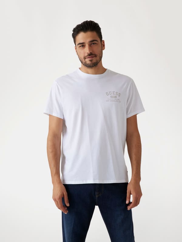 T-Shirt Kleiner Logoprint