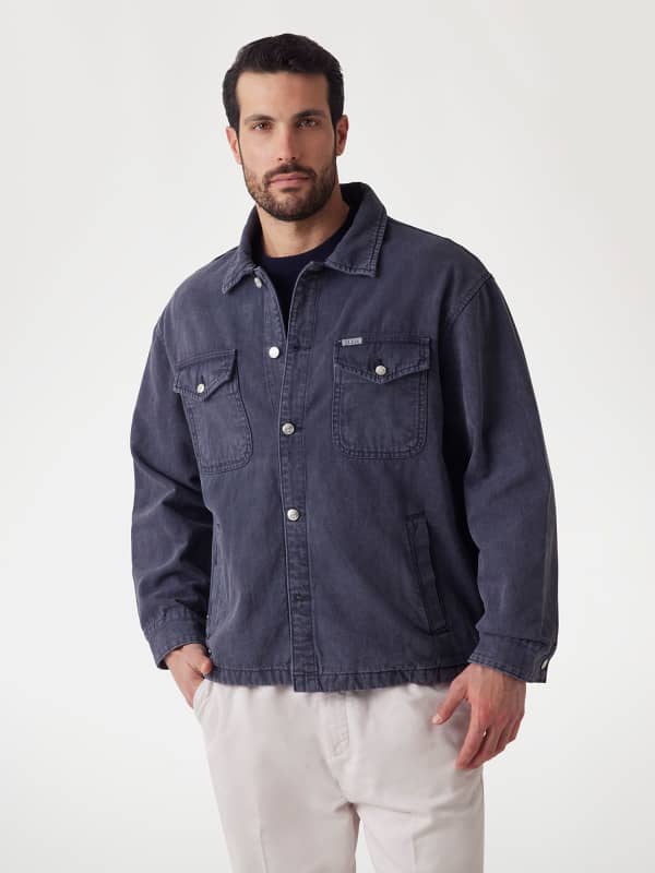 Jacke Logo-Print