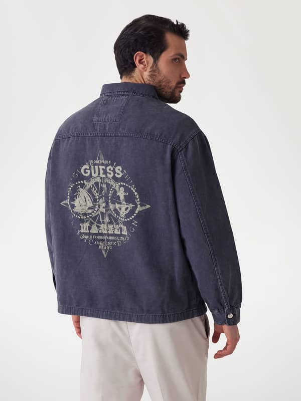  Guess Jacke Logo-print 