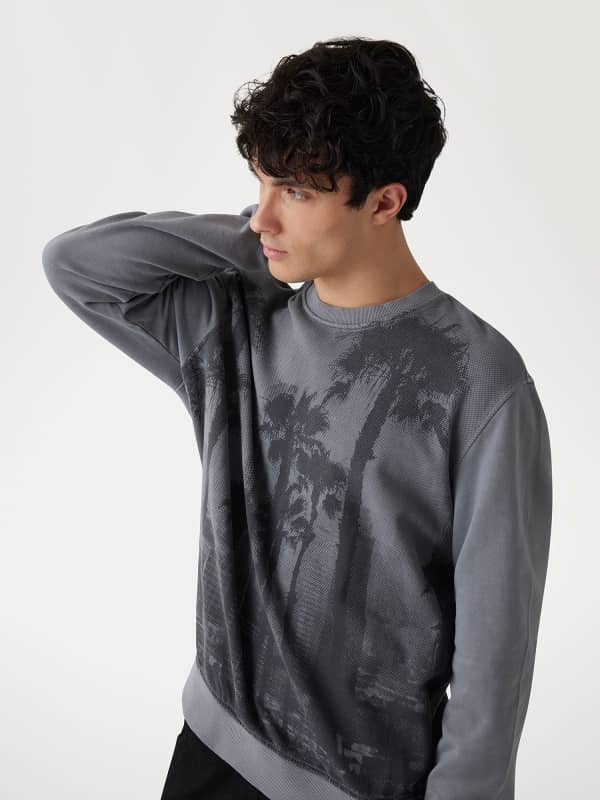 Sweatshirt Allover-Print