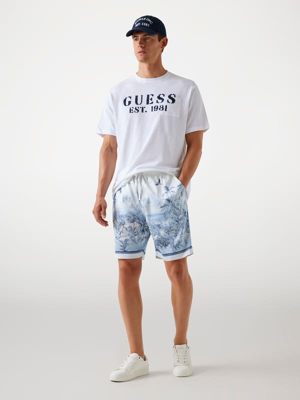  Guess Regular Shorts Print 