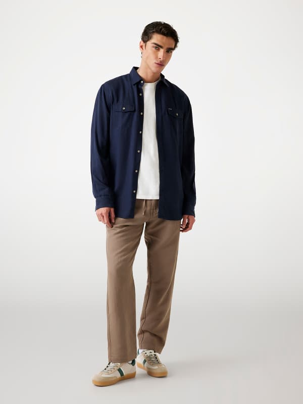  Guess Hemd Regular Fit Lyocell 