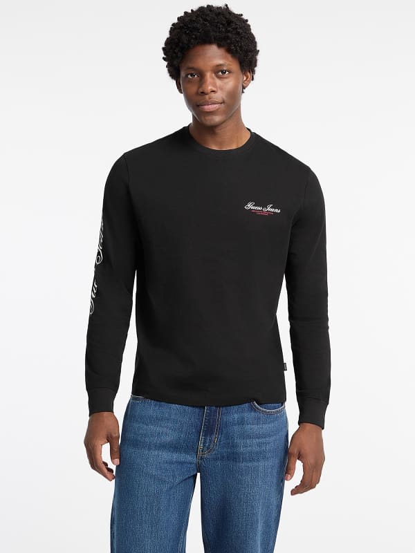 Langärmeliges T-Shirt Print