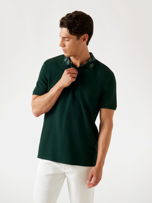 Poloshirt Logokragen