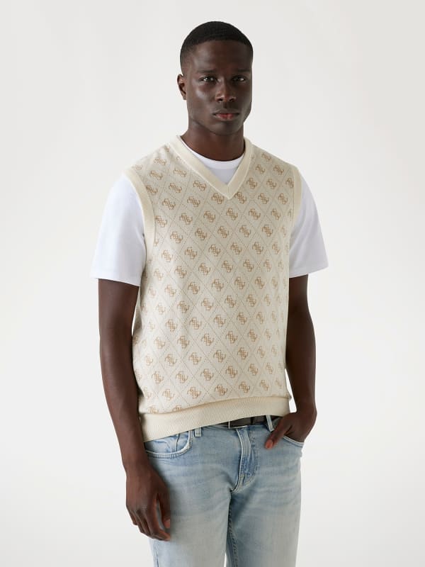 4G-Logo-Weste Wollmix