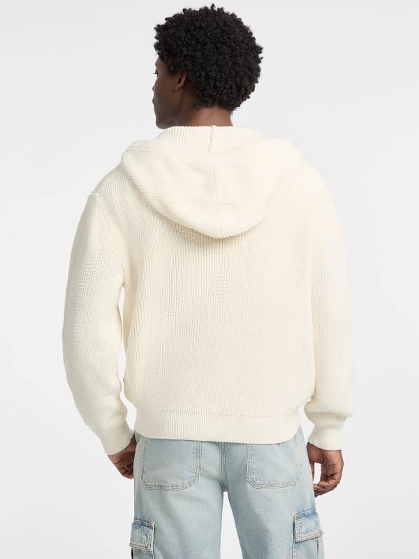  Guess Kapuzenpullover Mit Durchgehendem Reißverschluss 