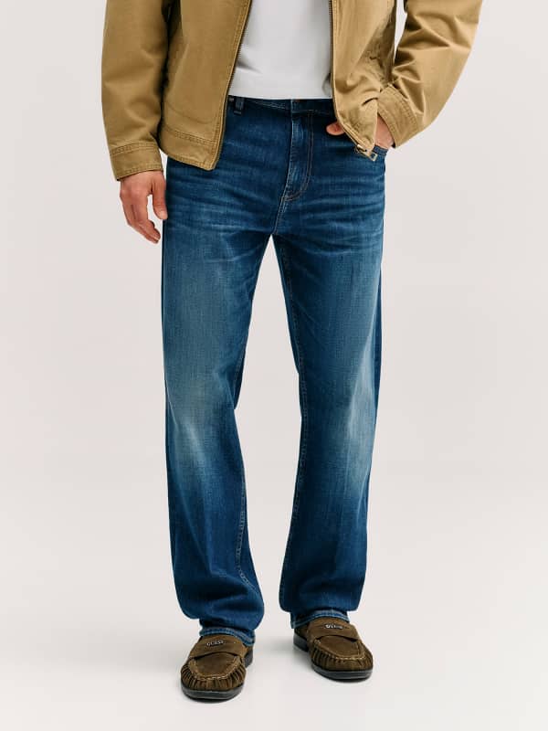 jeans de corte regular rodeo