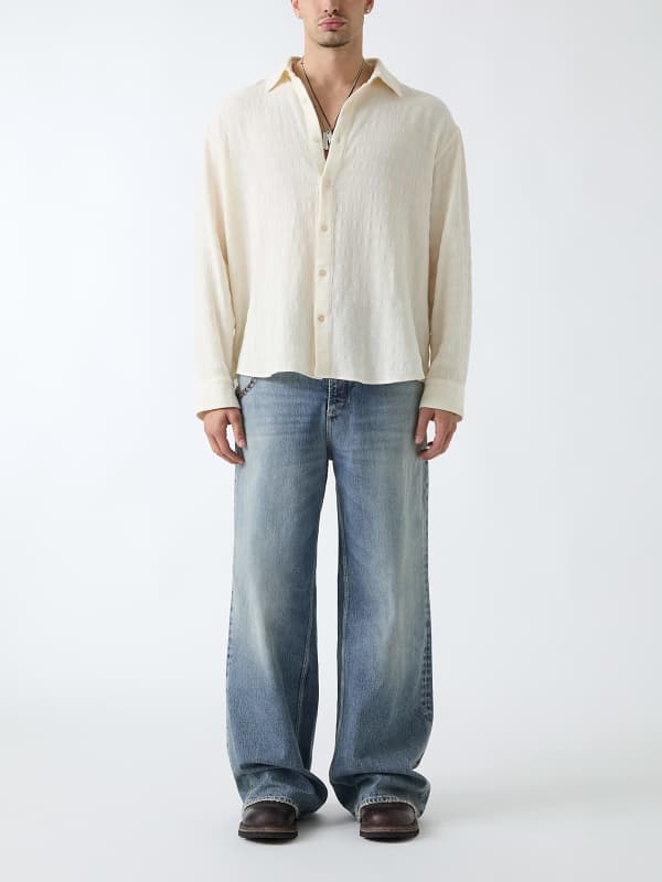  Guess Mid Rise Wide-leg Jeans 