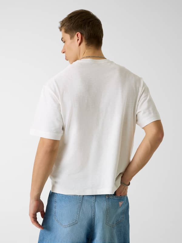  Guess Boxy Cropped T-shirt 