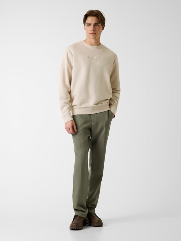  Guess Bestickter Logo-sweatshirt 