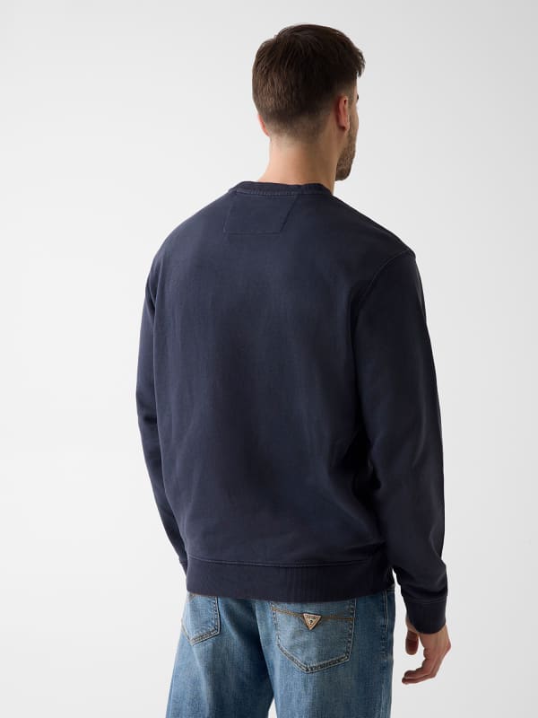  Guess Bestickter Logo-pullover 