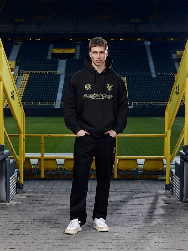 sudadera con capucha gj x bvb