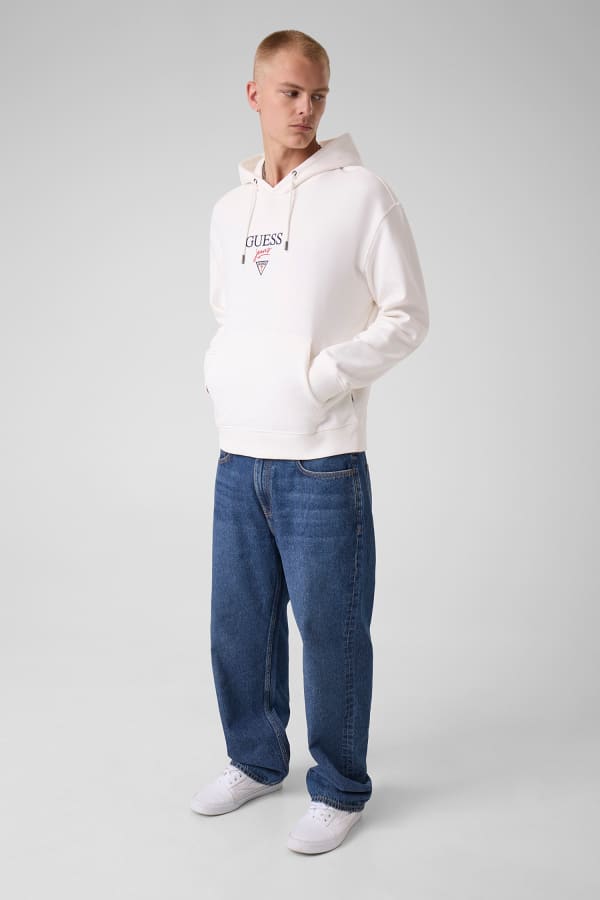  Guess Kapuzenpullover Mit Aufgedrucktem Logo 